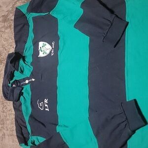 Live For Rugby Irish mens long sleeve polo